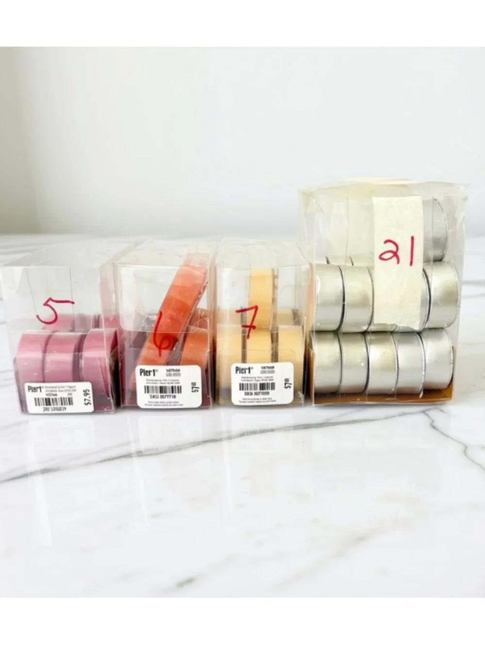 Bundle of Scented Tealight Candles